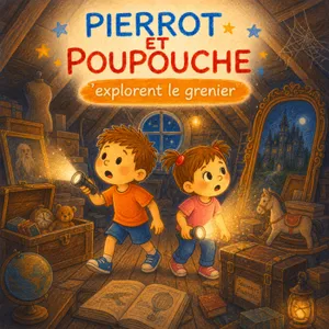 Pierrot et Poupouche explorent le grenier