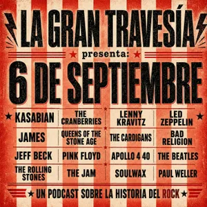 Kasabian, Cranberries, Led Zeppelin, Cardigans, Pink Floyd, Soulwax...6 de septiembre