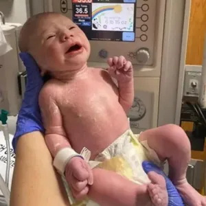 The Happy Pod: The baby saved by surgery in the womb