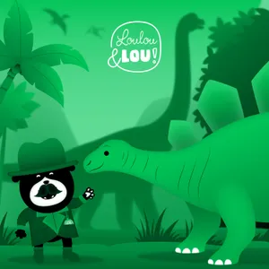 Kapitein Klok: Loulou & Lou Tussen De Dino's