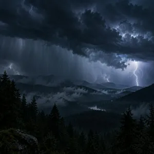 ⛈️ TRUENOS MUY PROFUNDOS y LLUVIA DE TORMENTA — 2 H de retumbos para dormir a salvo