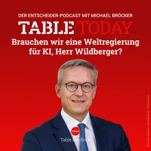 Brauchen wir eine Weltregierung für KI, Karsten Wildberger?