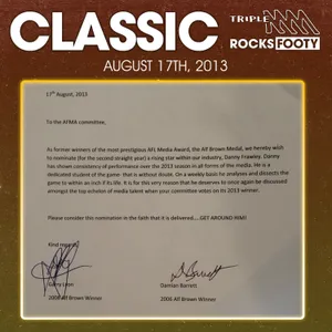 CLASSIC TRIPLE M FOOTY | Vote #1 Spud