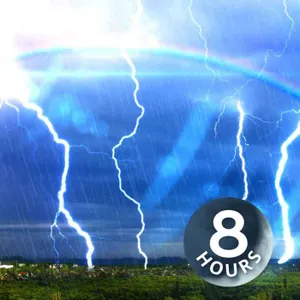 Lluvia y truenos en el porche | Estudia, duerme o relájate con los sonidos pacíficos de la naturaleza (8 horas)
