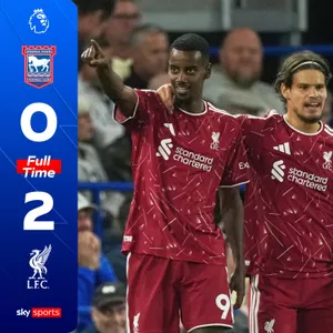 Isak's early brace fires Liverpool to first win of the season