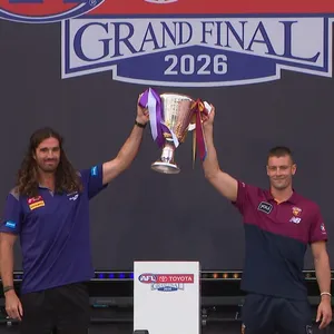 The best of the Grand Final parade from Melbourne Park