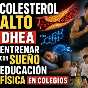 Colesterol Alto, DHEA, Entrenar con Sueño, Liderazgo, Educación Física en Colegios