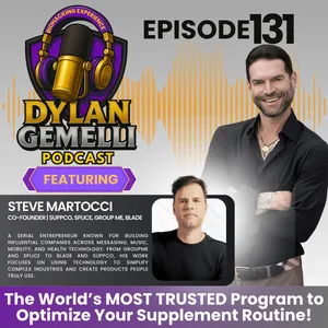Episode #131 Featuring Steve Martocci, Co-Founder and CEO of SUPPCO!  Changing the supplement world as we know it!!  BRINGING TRUST, TRANSPARENCY AND INTEGRITY AND SAFETY TO OUR SUPPLEMENTS!