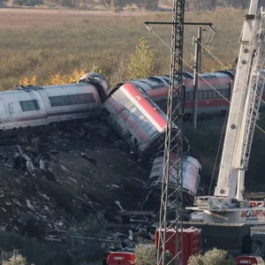 Rescuers work to identify Spanish train crash victims