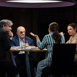 Das Literarische Quartett mit Salman Rushdie - Mai 2024