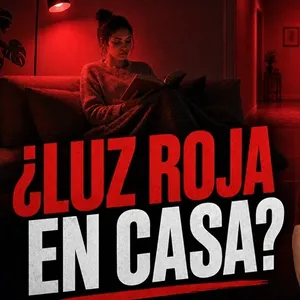 Bombillas Rojas en Casa y Peligro de la Luz Artificial