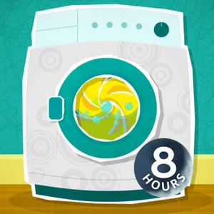 Sonidos para dormir a tu bebé con ruido blanco de una máquina para lavar ropa | Tranquiliza a tu bebé, ayúdalo a dormir o calma sus cólicos (8 horas)