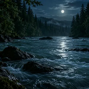 💧 RÍO ANCHO y CORRIENTE CONTINUA en el BOSQUE — 2 H de agua envolvente para dormir profundamente