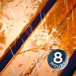 Sonido ambiente de lluvia para ayudarte a dormir, estudiar, concentrarte o relajarte | Ruido blanco de tormenta (8 horas)