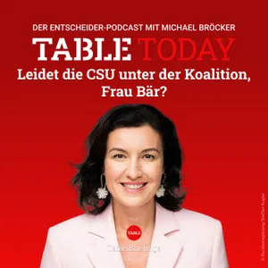 Leidet die CSU unter der Koalition, Frau Bär?