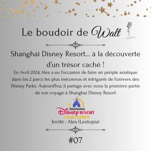 [ARCHIVES] #07 - Shanghai Disney Resort... à la découverte d'un trésor caché !