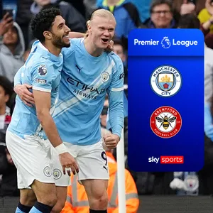 Man City close gap on Arsenal after 3-0 win over Brentford